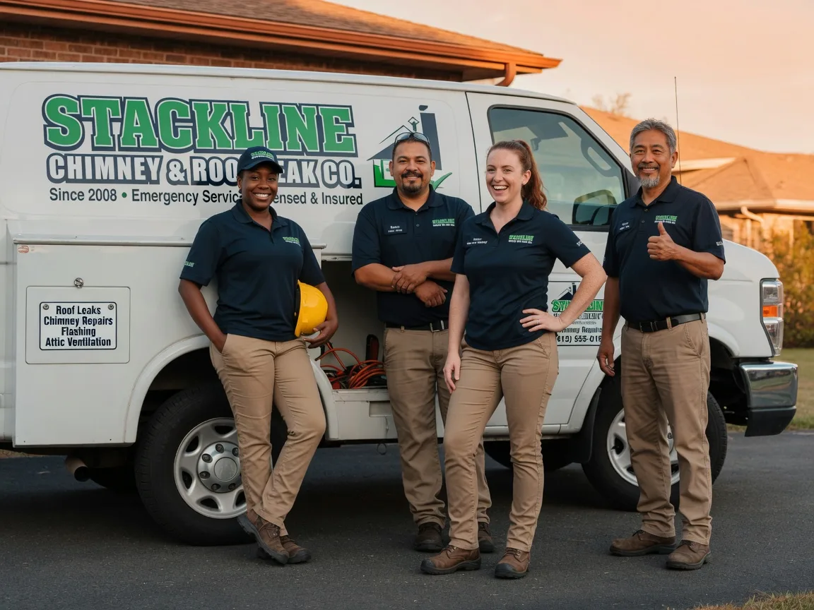 Chimney flashing repair company in Canton, IL